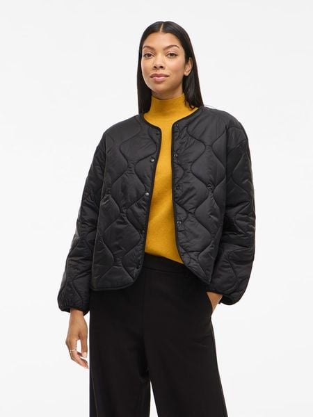 Vila Kurtka przejściowa "Vidune" w kolorze czarnym rozmiar: 34. Czarne kurtki damskie Vila, bez wzorów, bez kaptura. Za 109.00 zł.