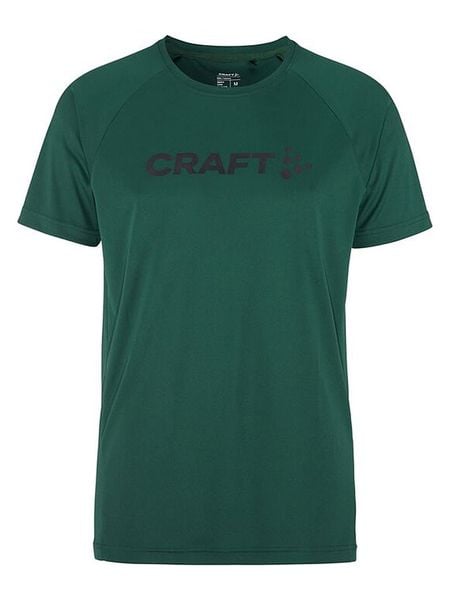 Craft Koszulka sportowa "Core Essence" w kolorze zielonym rozmiar: L. Zielone t-shirty sportowe męskie Craft, l, bez ramiączek, outdoorowe. Za 65.69 zł.