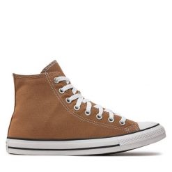 Trampki Converse. Brązowe trampki i tenisówki męskie Converse, bez wzorów, bez zapięcia. Za 219.99 zł.