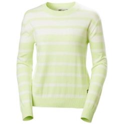 Bluza damska Helly Hansen Skagen 2.0. Zielone bluzy bez kaptura damskie Helly Hansen, xs, z bawełny. Za 460.00 zł.