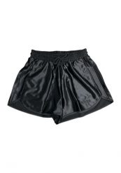 Szorty Adidas W SAT. Czarne spodenki sportowe damskie Adidas, xs, z satyny, do biegania. Za 179.00 zł.