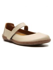 Comfortfusse Skórzane baleriny "Jeylo" w kolorze beżowym rozmiar: 41. Brązowe baleriny damskie Comfortfusse, bez wzorów, bez obcasa. Za 289.95 zł.