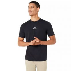Koszulka T-Shirt Oakley Bark New Ss Męska. Czarne t-shirty męskie Oakley, m, bez wzorów, bez kołnierzyka. Za 83.99 zł.