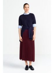 Rich & Royal Spódnica w kolorze bordowym rozmiar: XL. Czerwone spódniczki damskie Rich & Royal, xl, bez wzorów, maxi, proste. Za 214.95 zł.