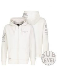 Sublevel Bluza "Nik" w kolorze kremowym rozmiar: L. Brązowe bluzy z kapturem męskie Sublevel, l. Za 127.35 zł.