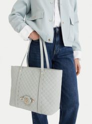 Nine West Torebka EO-Merla-LDA8446 Niebieski. Niebieskie torebki klasyczne damskie Nine West, bez wzorów, z materiału, bez dodatków. Za 329.99 zł.