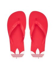 Adidas Japonki Adi Sun Thongs JQ2497 Czerwony. Czerwone klapki damskie Adidas, bez wzorów, z syntetyku, bez obcasa. Za 89.99 zł.