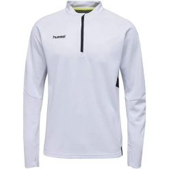 Biała męska bluza Hummel Tech Move Half Zip. Białe bluzy bez kaptura męskie HUMMEL, m. Za 231.99 zł.