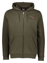 Puma Bluza "Essentials+" w kolorze khaki rozmiar: L. Brązowe bluzy z kapturem męskie Puma, l. Za 153.71 zł.