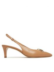 Aigner Czółenka Madonna 7A 1251270 Brązowy. Brązowe czółenka damskie Aigner, bez wzorów, ze skóry, bez obcasa. Za 849.99 zł.