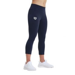Damskie legginsy Arena TE. Niebieskie legginsy damskie Arena, l, bez wzorów, z bawełny, z podwyższonym stanem, do biegania. Za 192.50 zł.