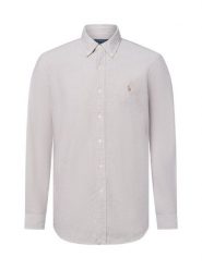 Polo Ralph Lauren koszula casual Mężczyźni Modern Fit Bawełna beżowy, M. Brązowe koszule męskie Polo Ralph Lauren, m, bez wzorów, z bawełny, bez kołnierzyka, bez ramiączek. Za 479.95 zł.