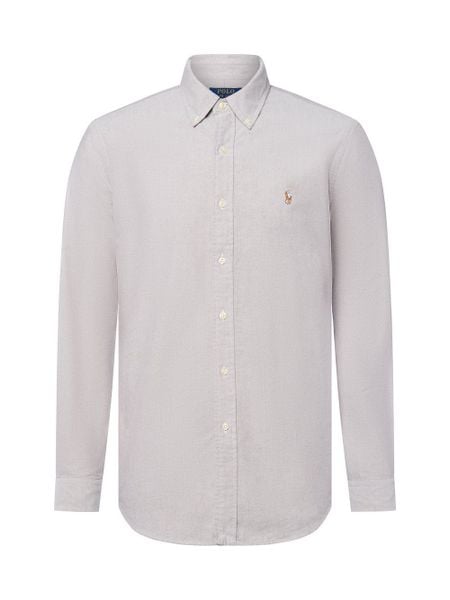 Polo Ralph Lauren koszula casual Mężczyźni Modern Fit Bawełna beżowy, M. Brązowe koszule męskie Polo Ralph Lauren, m, bez wzorów, z bawełny, bez kołnierzyka, bez ramiączek. Za 479.95 zł.