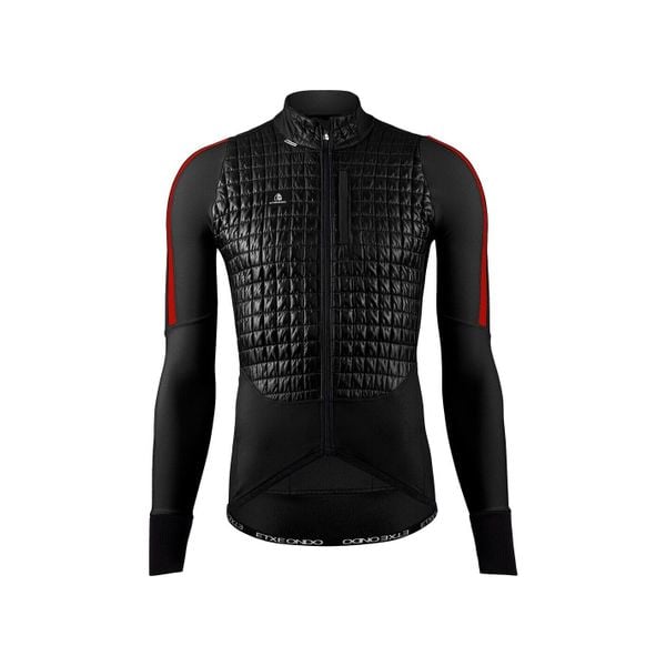 Kurtka Etxeondo Ara PrimaLoft. Czarne kurtki męskie ETXEONDO, bez wzorów, z materiału, sportowe, bez kaptura. W wyprzedaży za 928.40 zł.