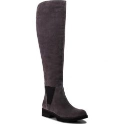 Muszkieterki SERGIO BARDI - Casei FW127363018GM 809. Szare kozaki damskie Sergio Bardi, z materiału, bez obcasa, na obcasie. W wyprzedaży za 299.00 zł.