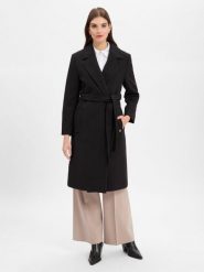 HUGO Płaszcz - Melzy Kobiety Sztuczne włókno czarny, 40. Czarne płaszcze damskie Hugo, bez wzorów, z włókna, eleganckie. Za 1,399.95 zł.