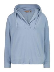 CMP Bluza polarowa w kolorze błękitnym rozmiar: 40. Niebieskie bluzy z kapturem damskie CMP, z materiału. Za 201.55 zł.