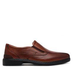 Półbuty Josef Seibel. Brązowe półbuty męskie Josef Seibel, bez zapięcia. Za 299.99 zł.