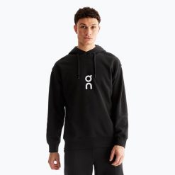Bluza męska On Club Hoodie. Czarne bluzy z kapturem męskie On, l, z bawełny. Za 579.99 zł.