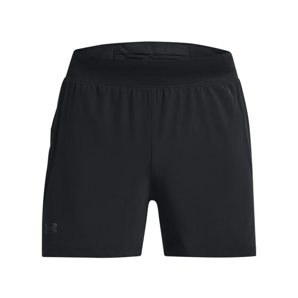 Szorty Under Armour Lanche Elite 5". Czarne szorty męskie Under Armour, bez kołnierzyka. Za 285.99 zł.
