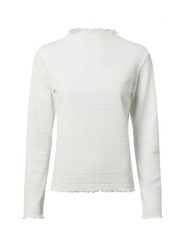 Opus koszulka z długim rękawem - Sirken Kobiety Dżersej biały, 36. Białe t-shirty damskie Opus, bez wzorów, z dżerseju, bez kołnierzyka. Za 139.95 zł.