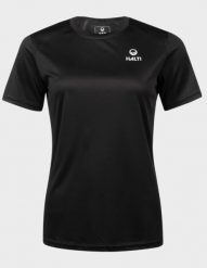 Koszulka damska Halti Vassi. Czarne t-shirty damskie Halti, uniwersalny, bez wzorów, z materiału, bez kołnierzyka. Za 149.99 zł.
