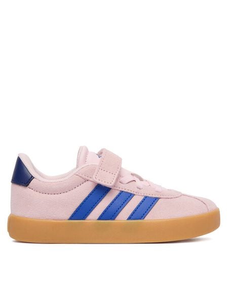 Adidas Sneakersy Vl Court 3.0 KI6494 Różowy. Czerwone buty sportowe dziewczęce Adidas, bez wzorów, ze skóry, bez zapięcia. Za 199.99 zł.