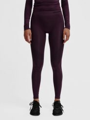 Damskie legginsy bezszwowe z wysokim stanem Hummel Shaping. Czerwone legginsy sportowe damskie HUMMEL, na jesień, s, bez wzorów, z dzianiny, z podwyższonym stanem, na fitness i siłownię. Za 168.00 zł.