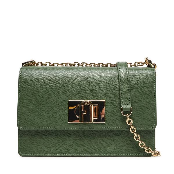Torebka Furla. Zielone torebki klasyczne damskie Furla, bez wzorów, bez dodatków. Za 1,619.00 zł.