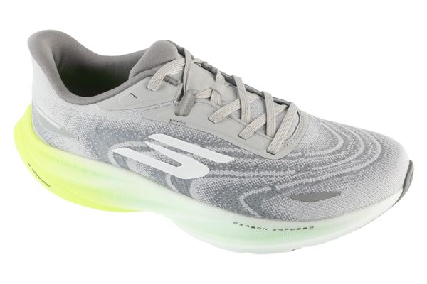 Buty do biegania męskie, SKX Aero Spark. Szare obuwie do biegania damskie Skechers. Za 519.99 zł.