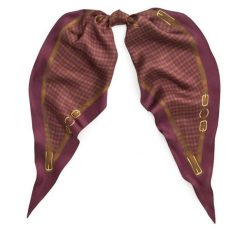 Apaszka LAUREN RALPH LAUREN. Czerwone apaszki damskie Lauren Ralph Lauren, bez wzorów. Za 419.99 zł.