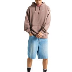 Bluza polarowa VANS SALTON LOOSE FT PO Brązowy. Brązowe bluzy bez kaptura męskie Vans, z polaru. Za 192.99 zł.