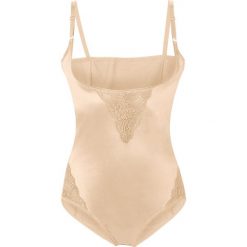 Body shape, silny stopień modelowania sylwetki. Czarne body damskie bonprix, bez wzorów, z koronki. Za 112.99 zł.