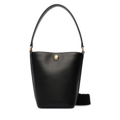 Torebka Lacoste. Czarne torebki klasyczne damskie Lacoste, bez wzorów, bez dodatków. Za 835.99 zł.