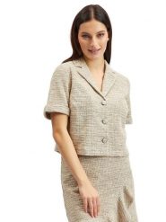 Orsay Kurtka koszulowa w kolorze beżowym rozmiar: 36. Brązowe kurtki damskie ORSAY, bez wzorów, bez kaptura. Za 78.99 zł.