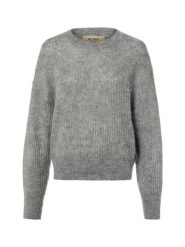 MOS MOSH Sweter z moheru - MMSigva Kobiety szary, M. Szare swetry klasyczne damskie Mos Mosh, m, z dzianiny, bez kołnierzyka. Za 329.95 zł.