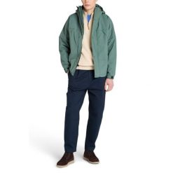 Sweter Męski Timberland Textured 1/4 Zip Swetaer. Brązowe swetry męskie Timberland, na zimę, m, bez wzorów, z bawełny, bez kołnierzyka. Za 409.00 zł.