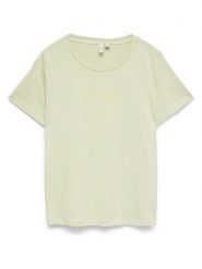 Vero Moda Koszulka w kolorze żółtym rozmiar: L. Żółte bluzki damskie Vero Moda, l, bez wzorów, z bawełny, bez kołnierzyka, bez ramiączek. Za 49.45 zł.