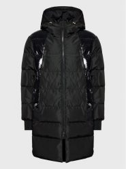 Les Hommes Płaszcz zimowy LF2280040255 Czarny Regular Fit. Czarne płaszcze męskie Les Hommes, na zimę, m, bez wzorów, z syntetyku. Za 4,579.00 zł.