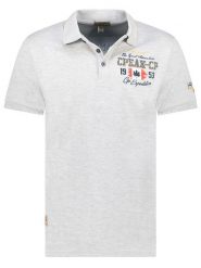 Canadian Peak Koszulka polo "Kapucineak" w kolorze szarym rozmiar: S. Szare koszulki polo męskie Canadian Peak, s, bez wzorów, z bawełny, bez ramiączek. Za 87.95 zł.