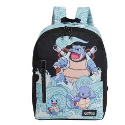 Plecak z możliwością dostosowania CYPBrands Pokémon Squirtle Evolution. Niebieskie plecaki damskie MBRANDS, bez wzorów. Za 220.50 zł.