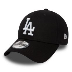 Czapka New Era League Essential 39Thirty Los Angeles Dodgers. Czarne czapki męskie New Era, na wiosnę, bez wzorów. Za 119.99 zł.