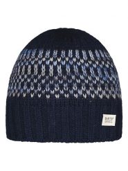 Barts Czapka "Mayels" w kolorze granatowo-białym rozmiar: onesize. Białe czapki męskie Barts, z aplikacjami, z bawełny, sportowe. Za 88.85 zł.
