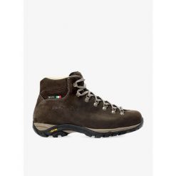 Buty GORE-TEX męskie Zamberlan New Trail Lite Evo GTX. Brązowe buty trekkingowe męskie Zamberlan, z gore-texu, bez zapięcia, trekkingowe, gore-tex. Za 1,059.60 zł.