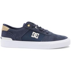 Trampki DC Shoes Wes Kremer Teknic S Skate, Mężczyźni. Niebieskie trampki i tenisówki męskie DC Shoes, bez wzorów, z zamszu, bez zapięcia. Za 490.00 zł.