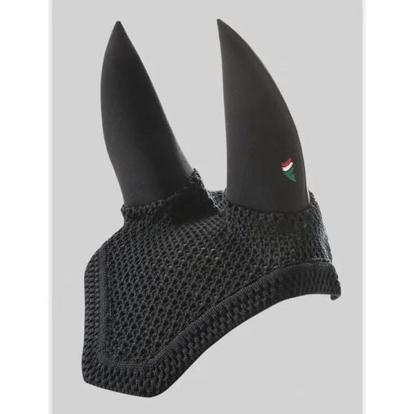 Mucha na koński czoło Equiline Dave. Czarne krawaty i muchy męskie EQODE BY EQUILINE, bez wzorów, sportowe. Za 394.00 zł.