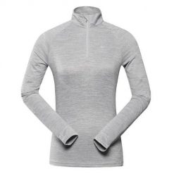 Koszulka sportowa damska Alpine Pro LTSB171773. Szare bluzki sportowe damskie Alpine Pro, m, bez wzorów, bez ramiączek. Za 282.00 zł.