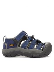 Keen Sandały Newport H2 1009938 Granatowy. Niebieskie sandały chłopięce Keen, z materiału, bez zapięcia. Za 189.99 zł.