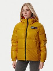 Tommy Jeans Kurtka puchowa Alaska DW0DW23802 Żółty Oversize. Żółte kurtki damskie Tommy Jeans, l, bez wzorów, z jeansu, bez kaptura. Za 1,299.00 zł.