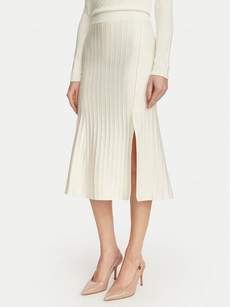 Marciano Guess Spódnica midi G6YD09 Z1061 Kremowy Regular Fit. Białe spódniczki damskie Marciano Guess, m, z aplikacjami, z wiskozy, midi. Za 589.99 zł.